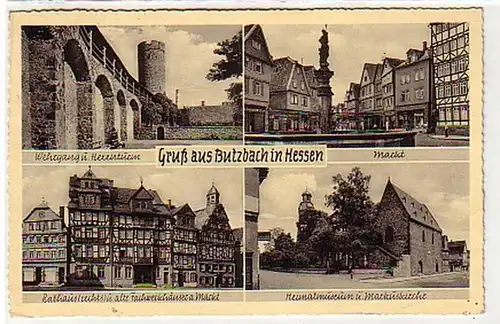 33617 Mehrbild Ak Gruß aus Butzbach in Hessen 1958