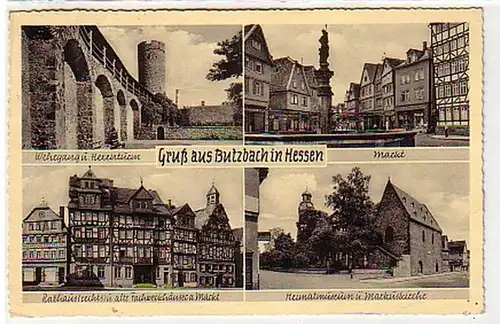 33617 Multi-image Ak salut de Butzbach en Hesse 1958