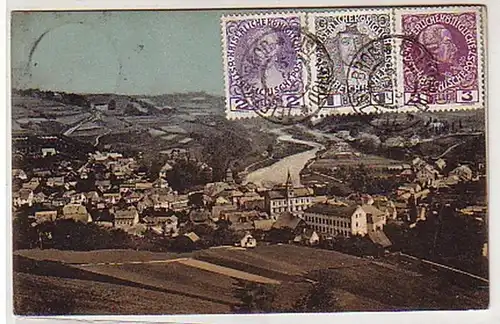 33544 Ak Gruss aus Eisenbrod Böhmen Totalansicht 1908