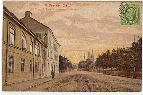 33505 Ak Upsala St. Persgatan Suède vers 1910