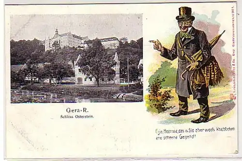 33461 Ak Gera R. Château d'Osterstein vers 1910