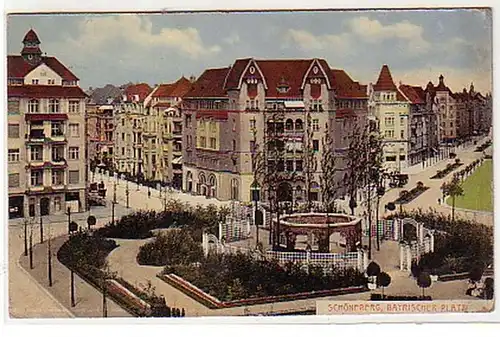 33438 Ak Schöneberg Bayrischer Platz 1914