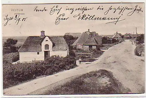 33437 Ak Keitum Dorfstrasse 1905