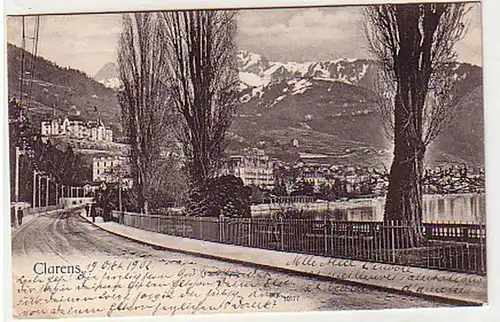 33428 Ak Clarens Suisse Canton de Vaud 1902