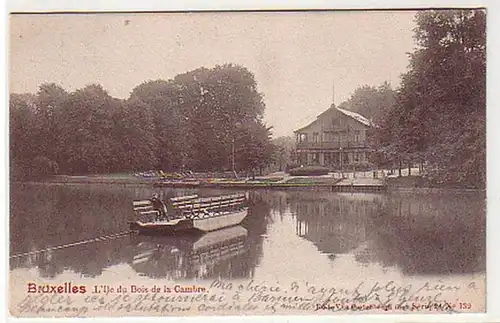 33414 Ak Bruxelles L'Ile du Bois de la Cambre 1901