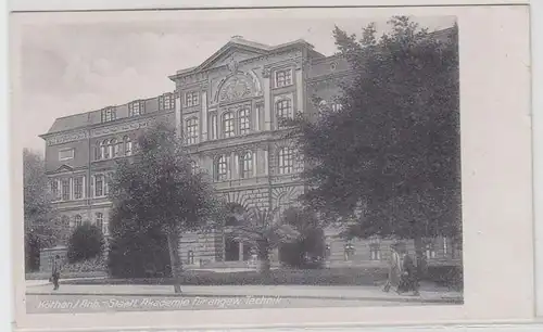 33407 Ak Köthen / Ancien Académie nationale d'arts plastiques vers 1940