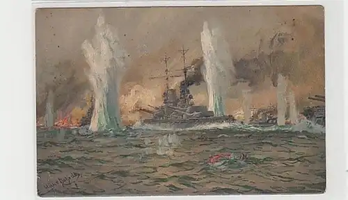 33373 Feldpost Ak Schiff "Grosse Kurfürst" dans la lutte1916