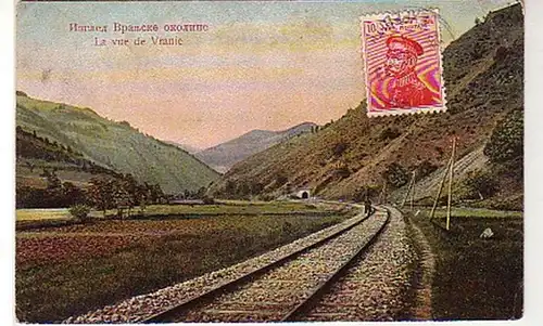 33363 Ak La Vue de Vranie in Serbien um 1910
