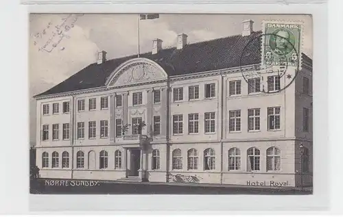 33325 Ak Nørresundby Hotel Royal in Dänemark 1909