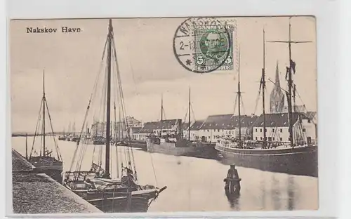 33321 Ak Nakskov Havn in Dänemark 1908