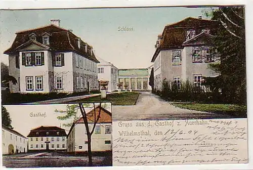 33301 Multi-image Ak Wilhelmsthal Gasthof 1904