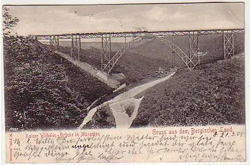 33299 Ak Salutation du Pays de Bergie Münsten 1905