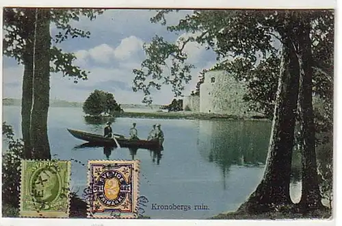 33256 Ak Kronobergs Ruin en Suède 1910