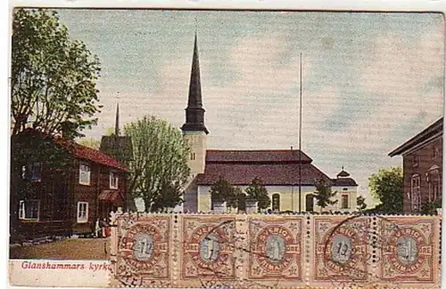 33237 Ak Glanshammars Kyrke en Suède 1912