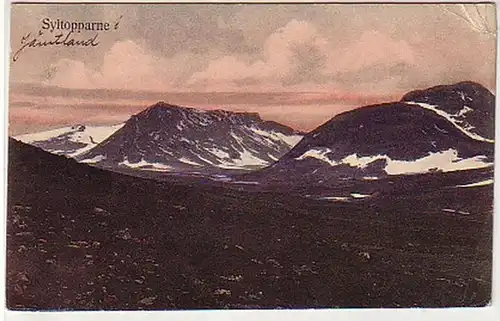 33234 Ak Syltopparne en Suède Vue panoramique 1908