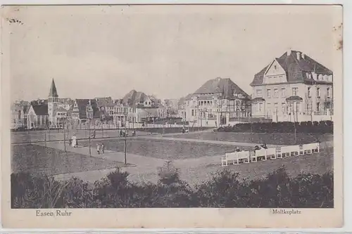 33231 Ak Essen Ruhr Moltkeplatz 1915