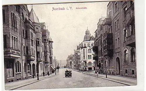 33190 Ak Auerbach i.V. Kaiserstraße 1910