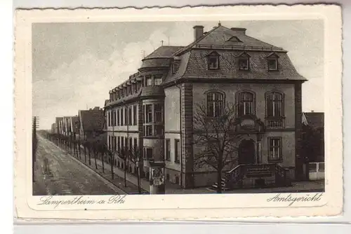 33183 Ak Lampertheim a. Rh. Cour administrative 1951
