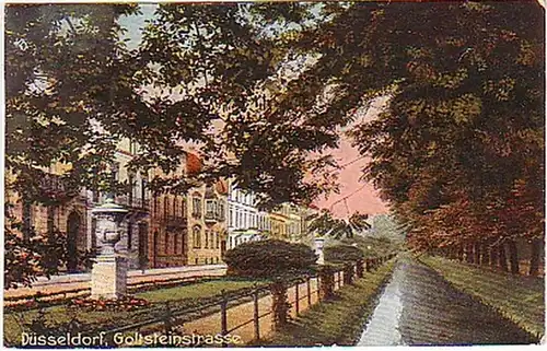 33177 Ak Düsseldorf Goltsteinstrasse um 1920