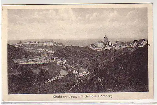 33113 Ak Kirchberg Jagst avec le château de Hornberg vers 1930