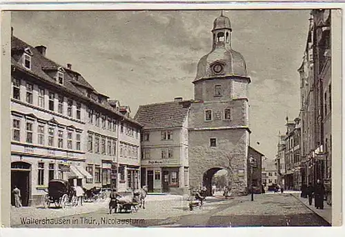 33106 Ak Waltershausen dans la tour Nicolausturm de Thuringe 1909