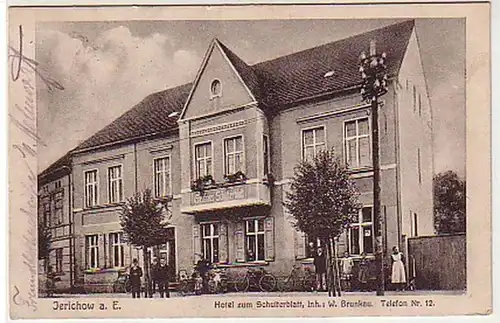 33086 Ak Jerichow a.E. Hotel zum Schulterblatt 1927