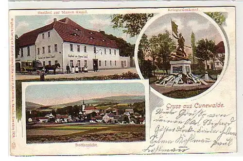 33082 Mehrbild Ak Gruss aus Cunewalde Gasthof usw. 1910