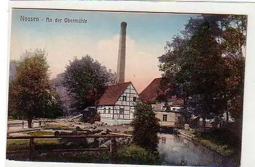 33061 Ak Nossen - An der Obermühle um 1910