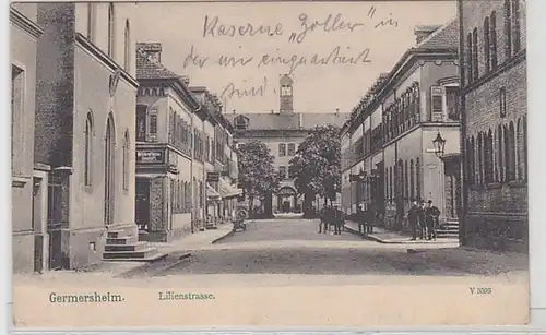 33026 Ak Germersheim Lilienstrasse 1908