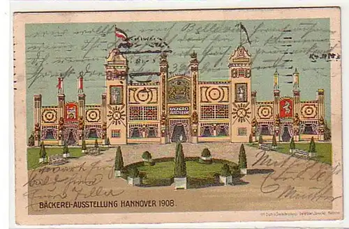 32999 Ak Bäckerei Ausstellung Hannover 1908