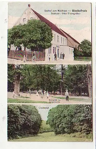 32994 Ak Bischofrode Gasthof zum Waldhaus 1918