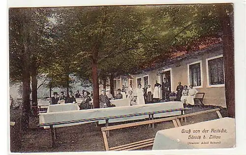 32987 Ak Gruß von der Koitsche, Hörnitz bei Zittau 1913