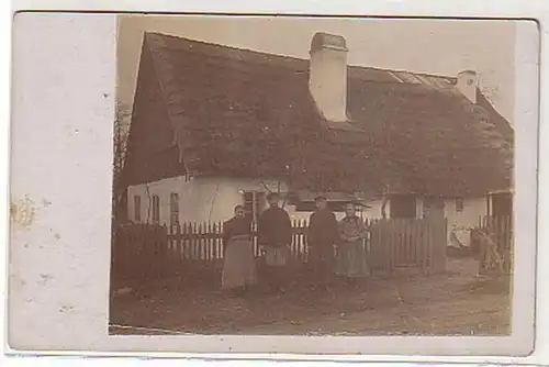 32972 Foto Ak Heinersdorf Bauernhaus 1911