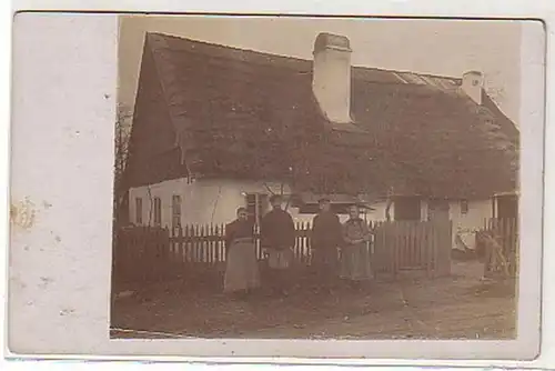 32972 photo Ak Heinersdorf ferme 1911