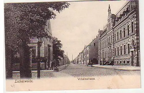 32958 Ak Luckenwalde Wilhelmstrasse um 1910
