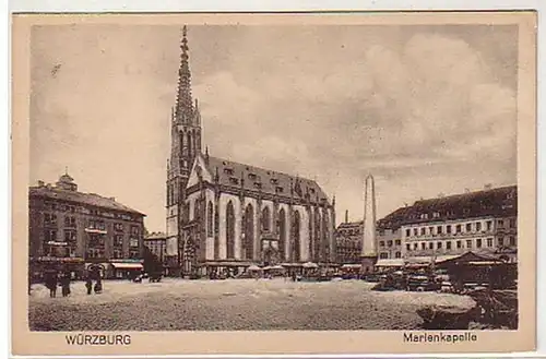 32911 Ak Würzburg Mariekapelle vers 1930