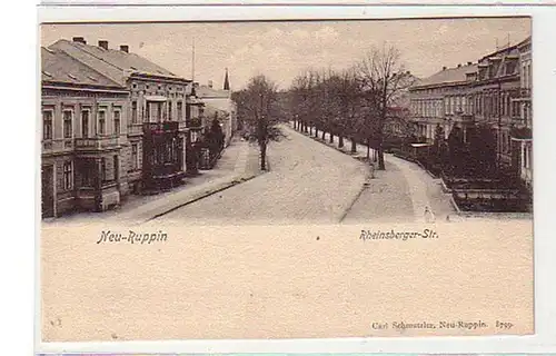 32903 Ak Neuruppin Rheinsberger Straße vers 1900