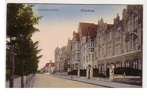 32898 Ak Wittenberge Hohenzollernstrasse um 1915