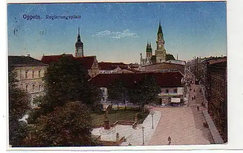 32893 Ak Oppeln Place du gouvernement 1917