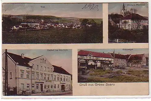 32882 Mehrbild Ak Gruß aus Gross Saara 1925