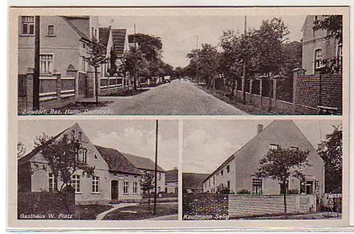 32868 Mehrbild Ak Zinsdorf im Bezirk Halle um 1940