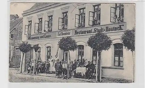 32866 Ak Sülze Restaurant "Stadt Rostock" 1917