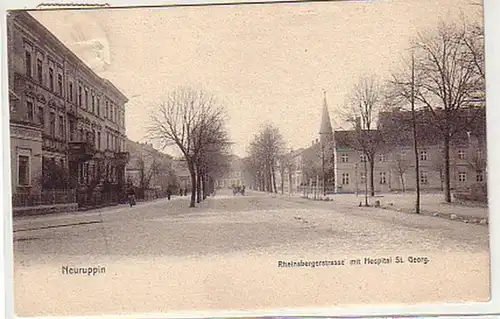 32857 Ak Neuruppin Rheinsbergerstrasse avec Hospital1919