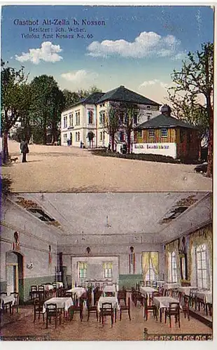 32836 Mehrbild Ak Gasthof Alt-Zella bei Nossen um 1910