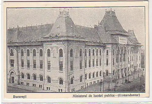 32829 Ak Bukarest Bucuresti Komandantur um 1910