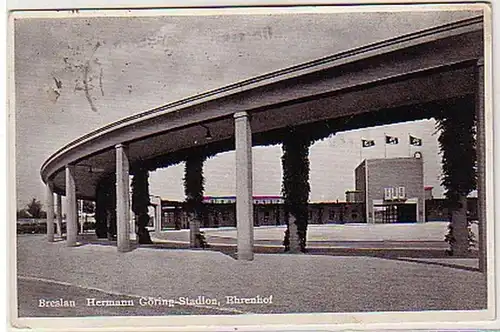 32799 Ak Wroclaw dans le stade de Silésie et la cour d'Honneur 1937