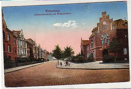 32786 Ak Wittenberge Hohenzollerstraße um 1918