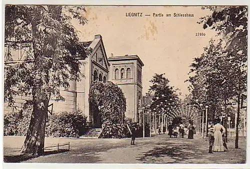 32779 Ak Liegnitz Partie am Schiesshaus 1906