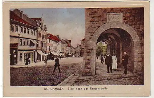 32773 Ak Nordhausen Vue après la route de la Routenstrasse 1930