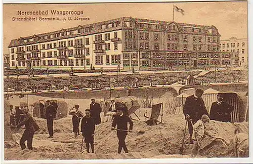 32770 Ak Wangeroog Strandhotel Germania vers 1920